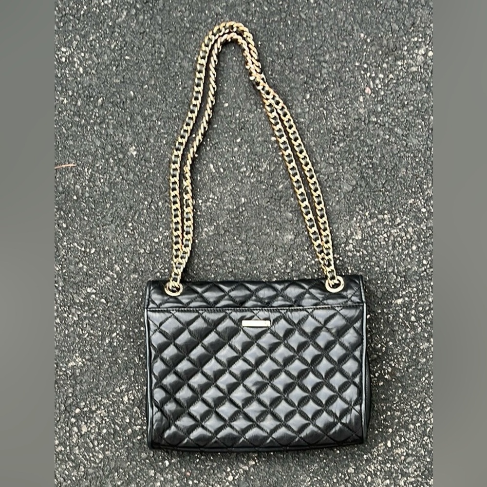 Rebecca Minkoff Quilted Affair Black Leather
NWT
Shoulder Bag